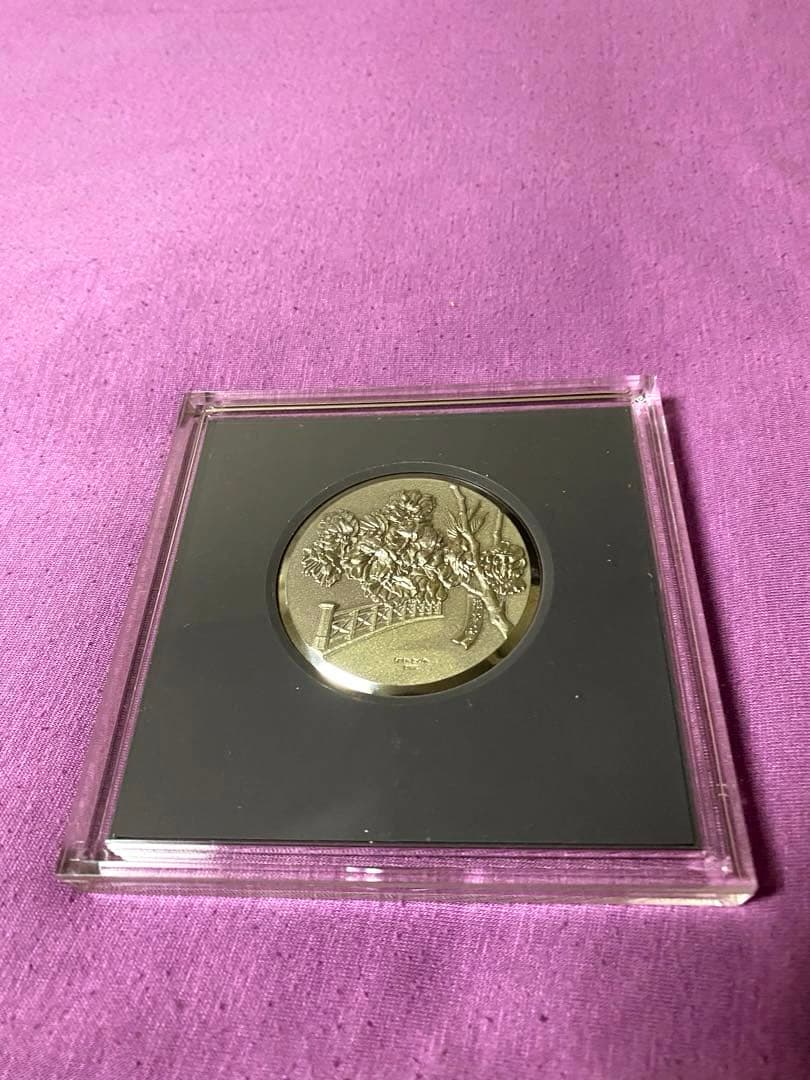 昭和58年 桜の通り抜け記念メダル 純銀