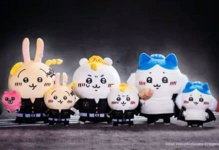 ちいかわ 東リベコラボ　ちいリベ　ぬいぐるみ 3匹セット