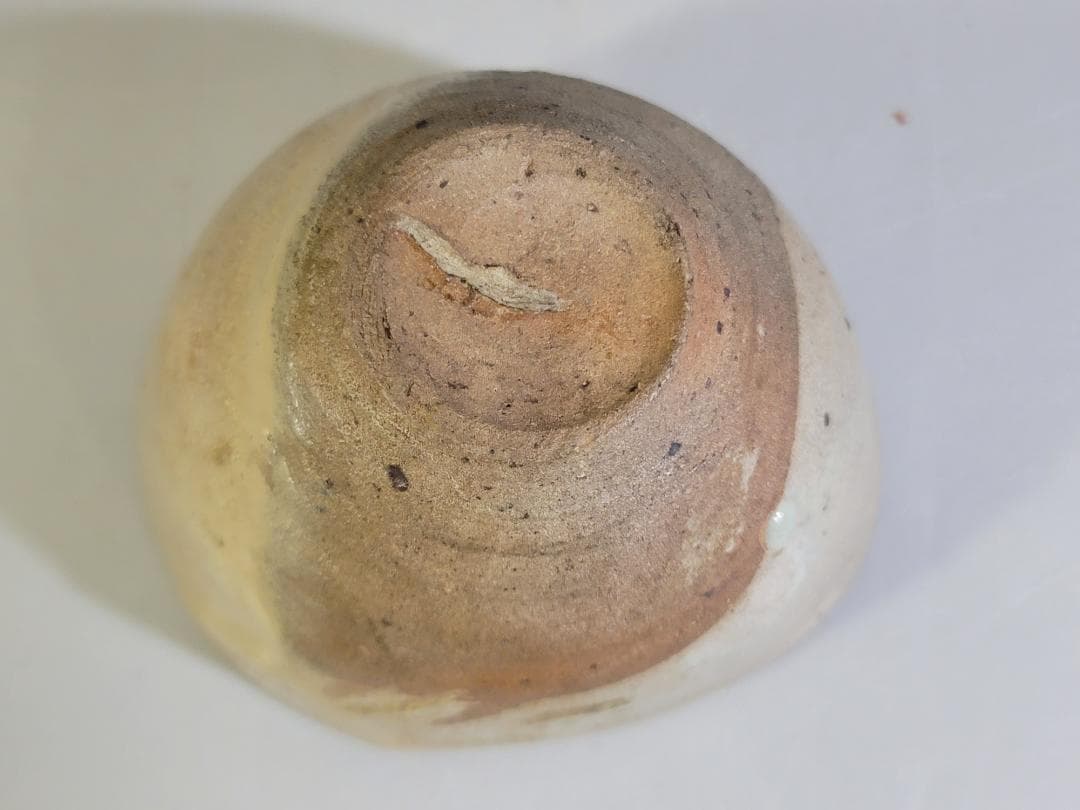 茶道具 古唐津 呼び継 茶碗 桃山時代 古美術 DT438