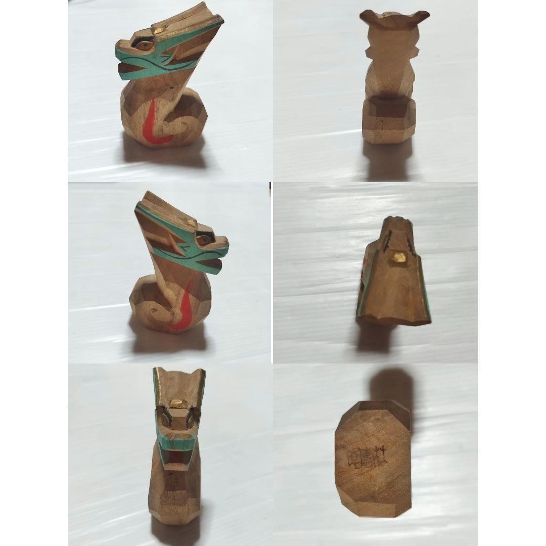 大林杜寿園　奈良一刀彫　干支　十二支セット　小サイズ　※現行品ではございません。