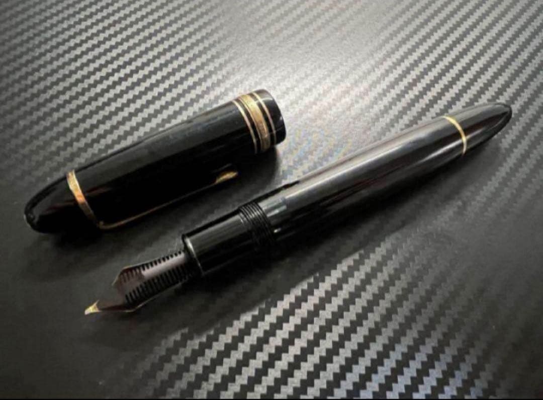 モンブラン マイスターシュテュック 149 万年筆 18K 3帯 B 太字