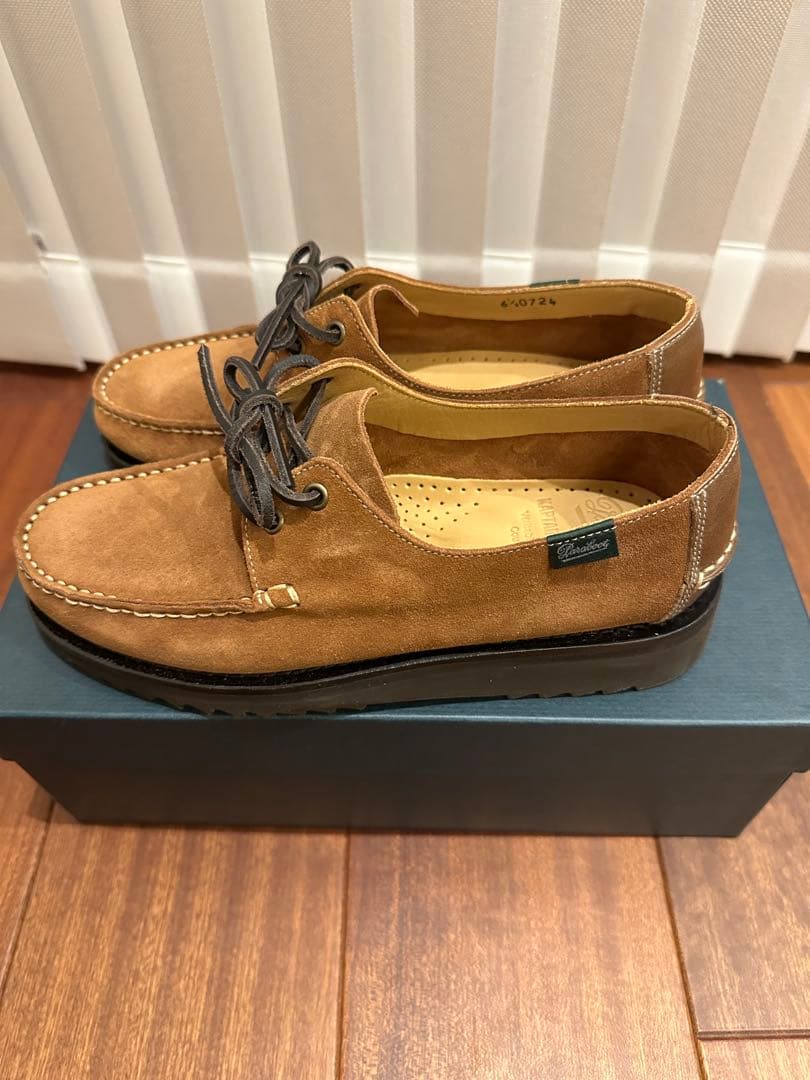 靴 KAPTAIN SUNSHINE Paraboot Domingue UK6H