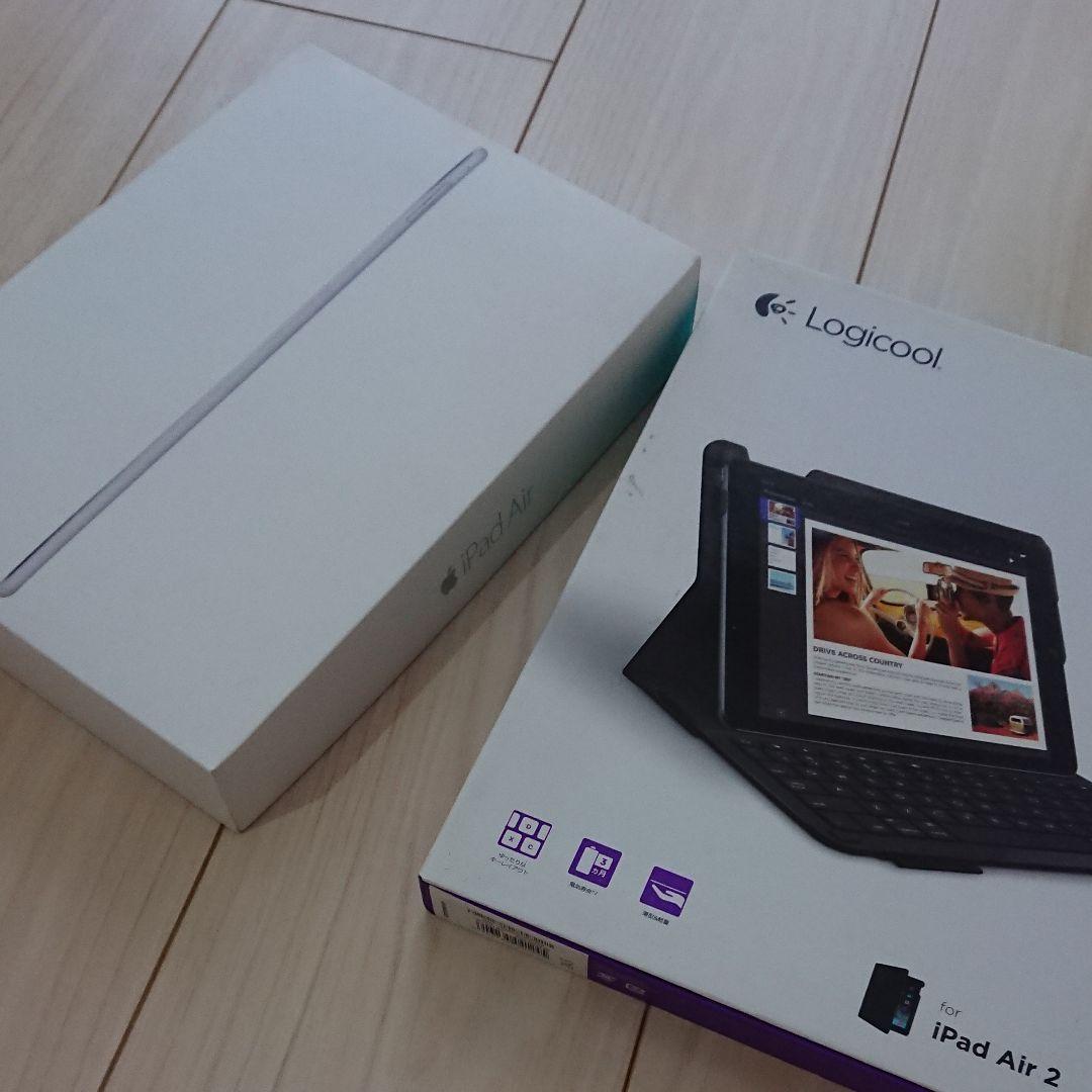 【新品】iPad Air2 128GB タイピングカバー セット