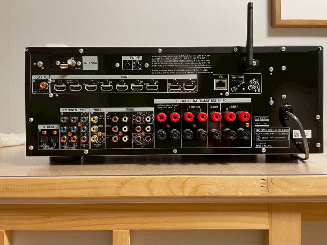 SONY STR-DN1040 アンプ