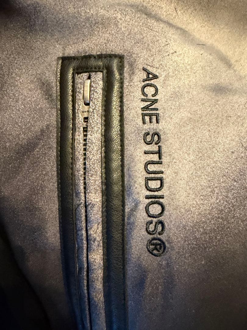 中島健人さん着用　Acne studios 24AW ボンバージャケット