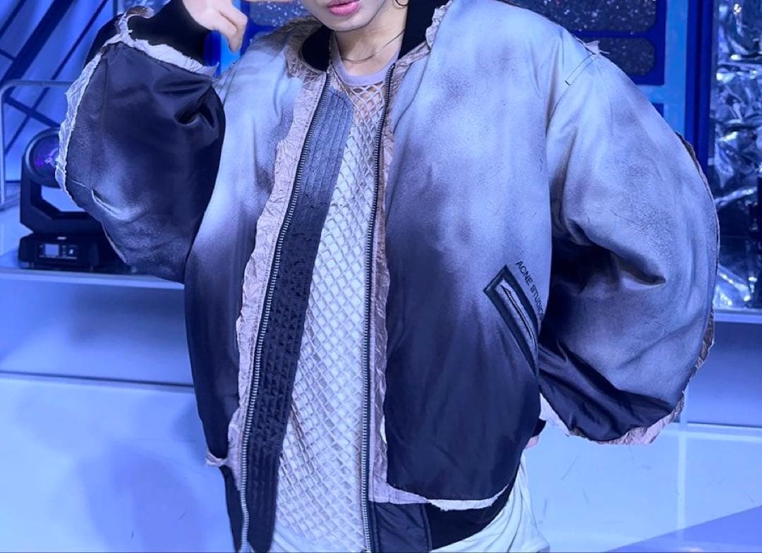 中島健人さん着用　Acne studios 24AW ボンバージャケット