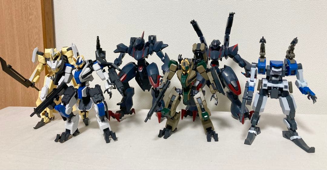 プラモデル　境界戦機HG まとめ売り 未組み立て 組み立て済み　セット