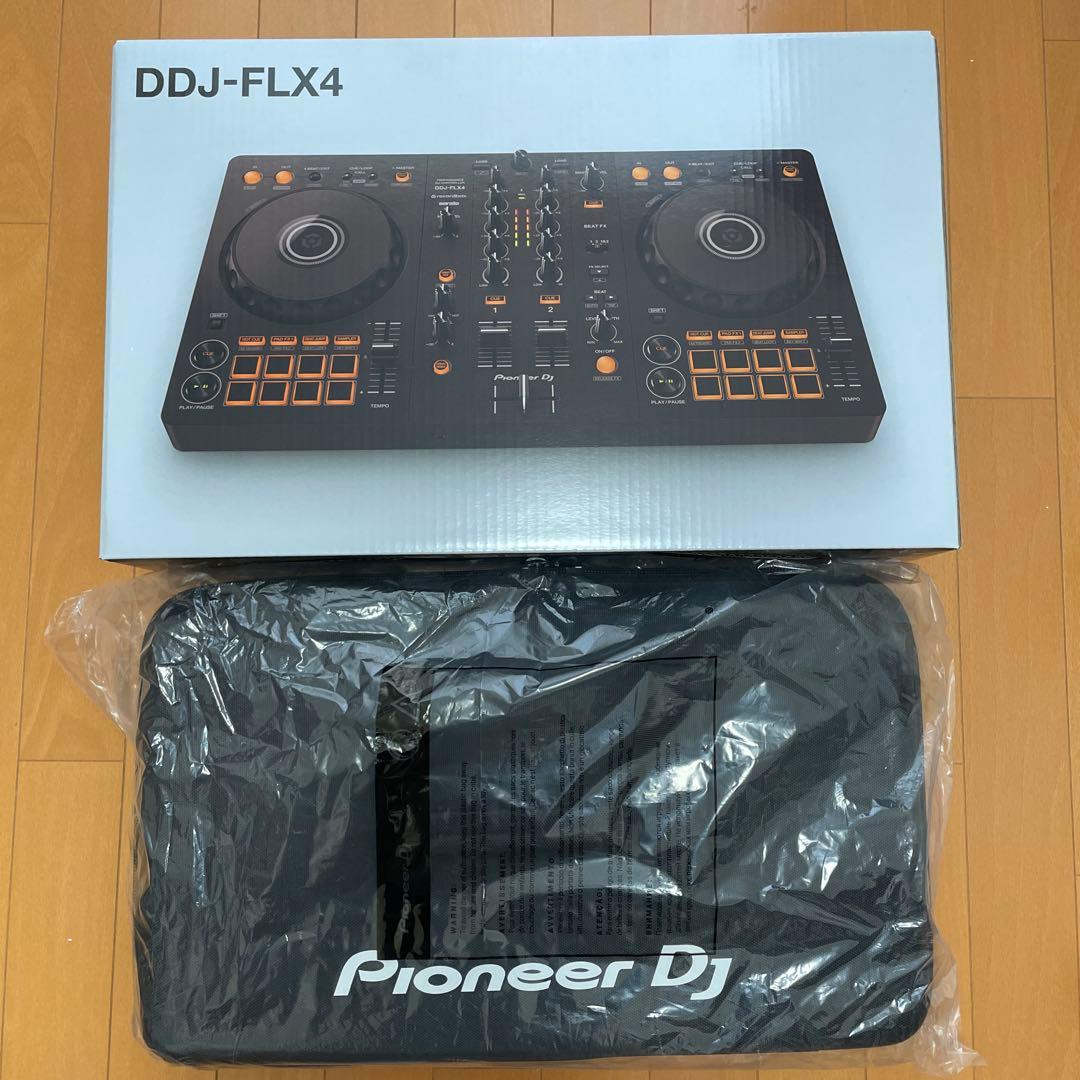 価格値下　ほぼ新品　Pioneer DJ DDJ-FLX4本体+専用ケース