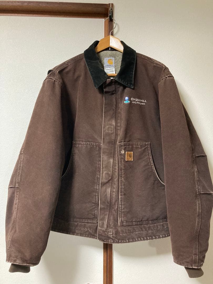 寺*心様 カーハート ディアボーン　トラディショナルジャケット J164 ブラウ