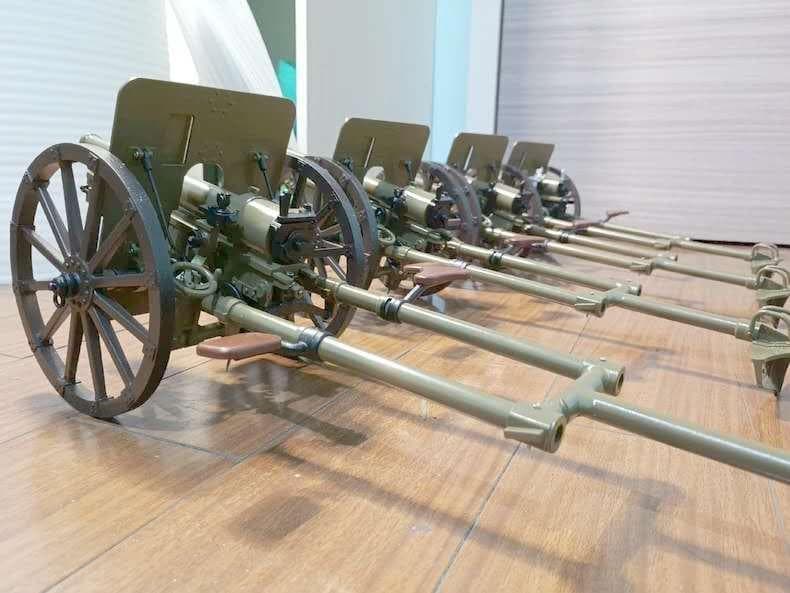 1/6スケール　手作　四一式山砲　模型　新品