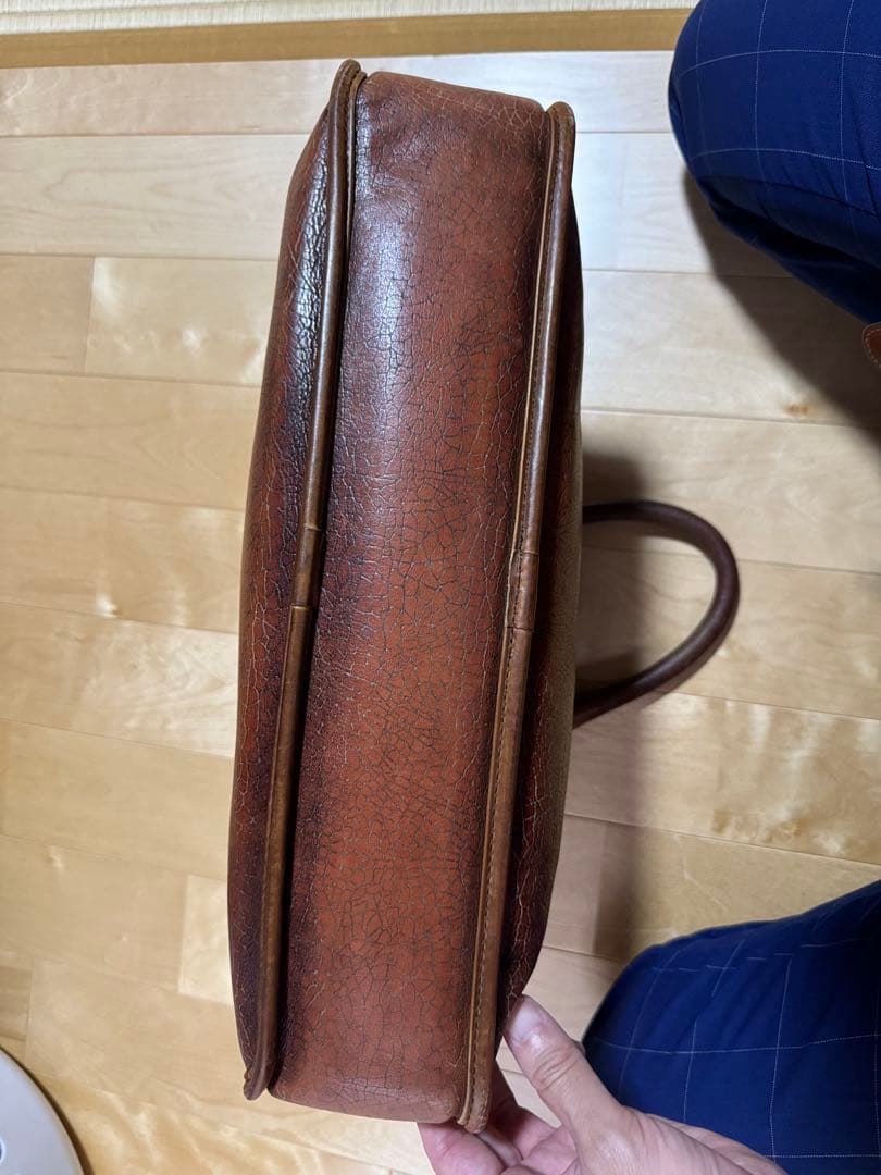 【ベルルッティ Berluti】 アンジュール　特注クロコ型押しパティーヌ