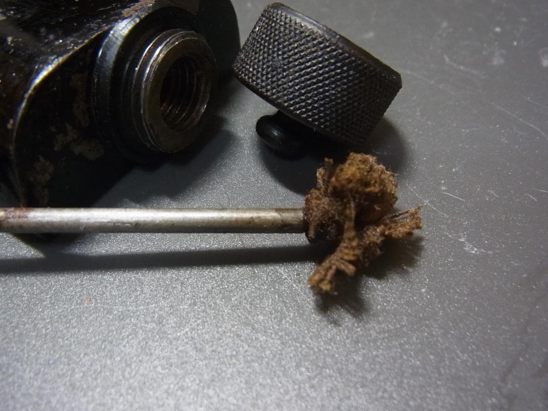 実物　希少な二重蓋！　陸軍　小銃用油壺　オイル缶　三八式歩兵銃