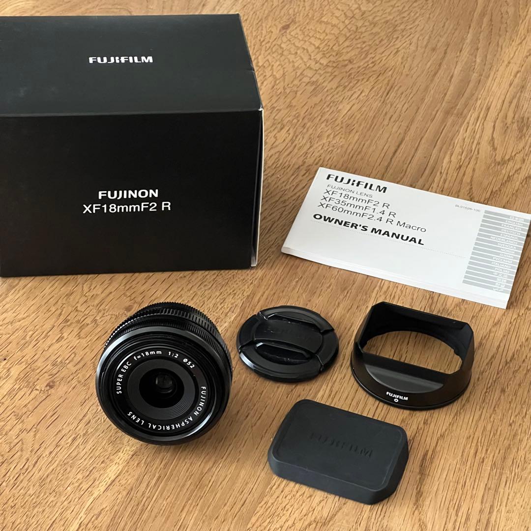 FUJIFILM 富士フイルム XF18mmF2 R