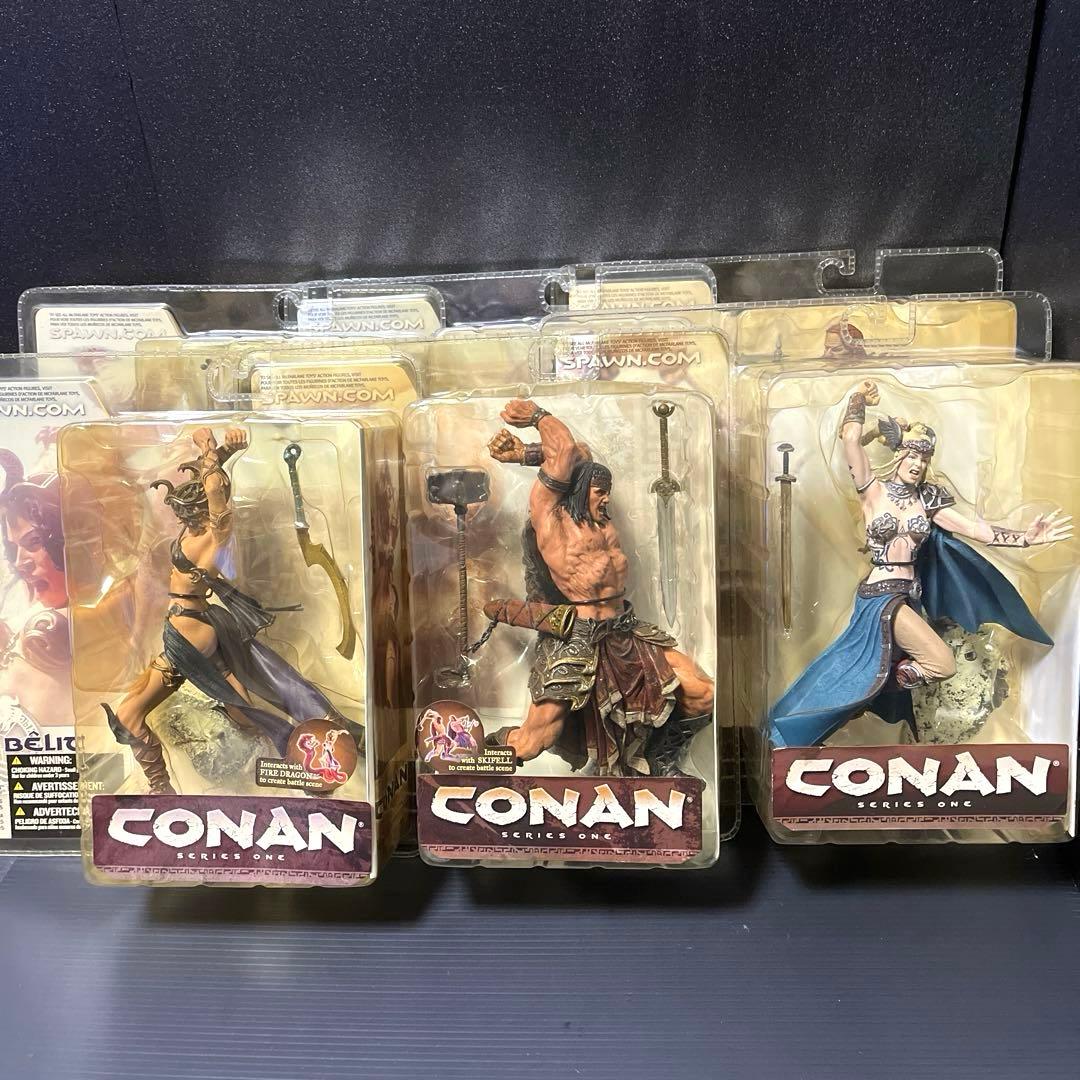 新品未開封　CONAN コナン　シリーズ１　フィギュア　全6体　マクファーレン