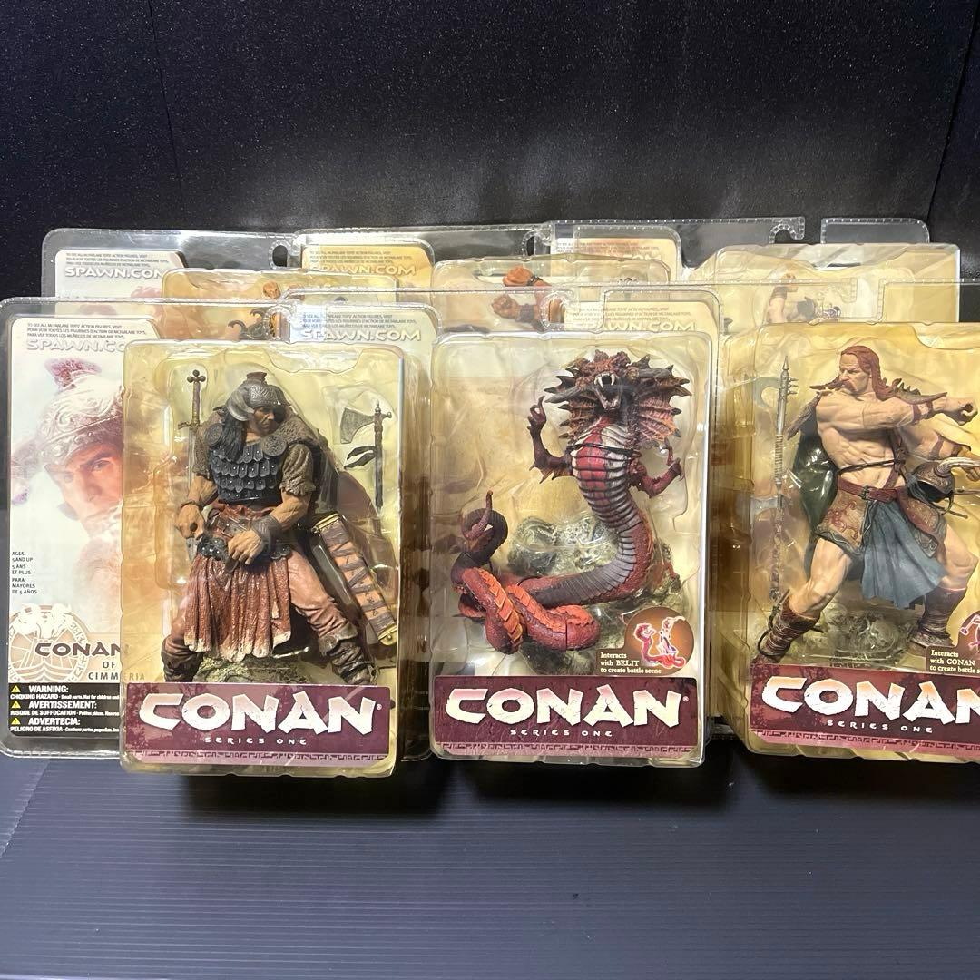 新品未開封　CONAN コナン　シリーズ１　フィギュア　全6体　マクファーレン