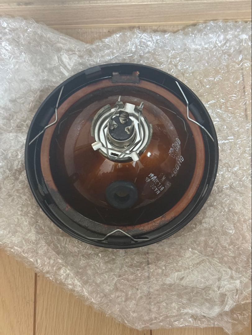 希少　当時　シビエCIBIE 凹み　H4 黒リム160パイCB400N