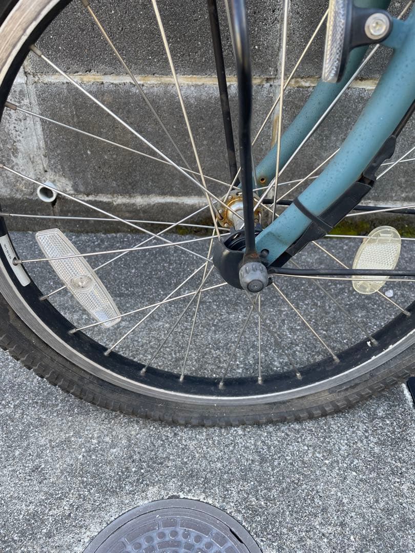 ジャンクYamaha PAS Babby 電動アシスト自転車 チャイルドシート付