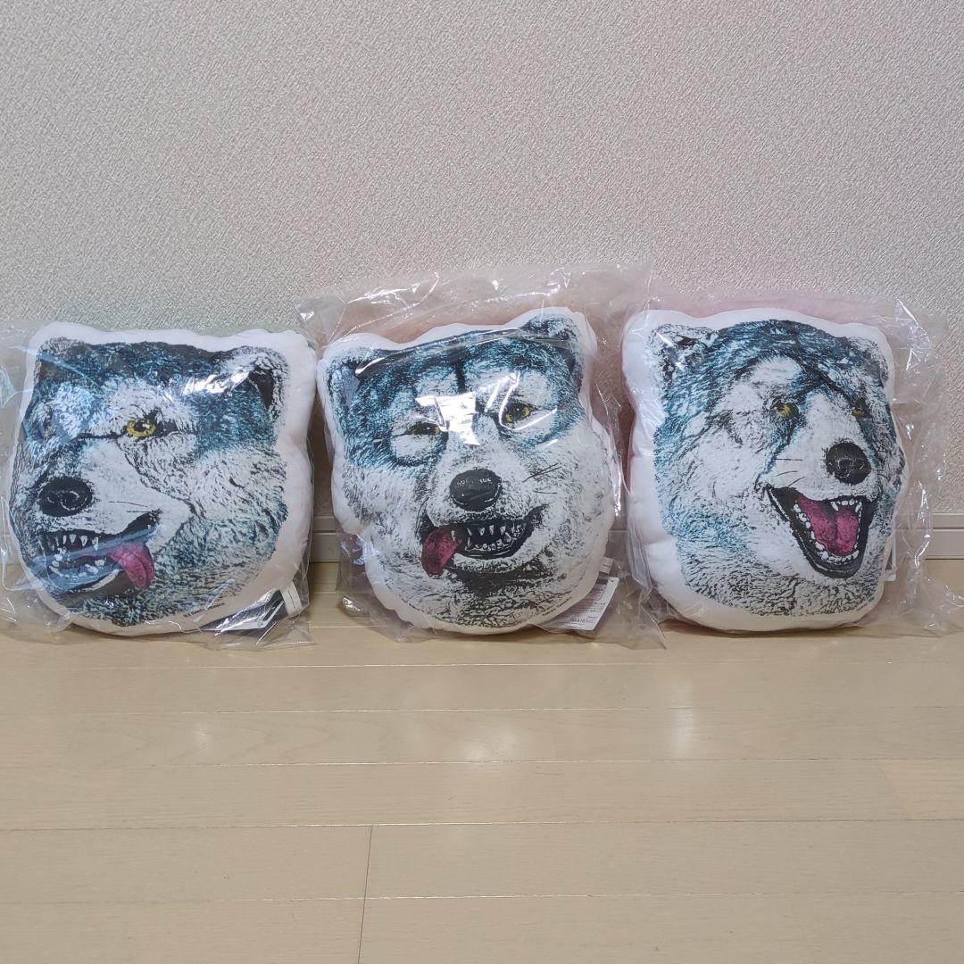 一番くじ MAN WITH A MISSION　C賞F賞G賞 フェイスクッション