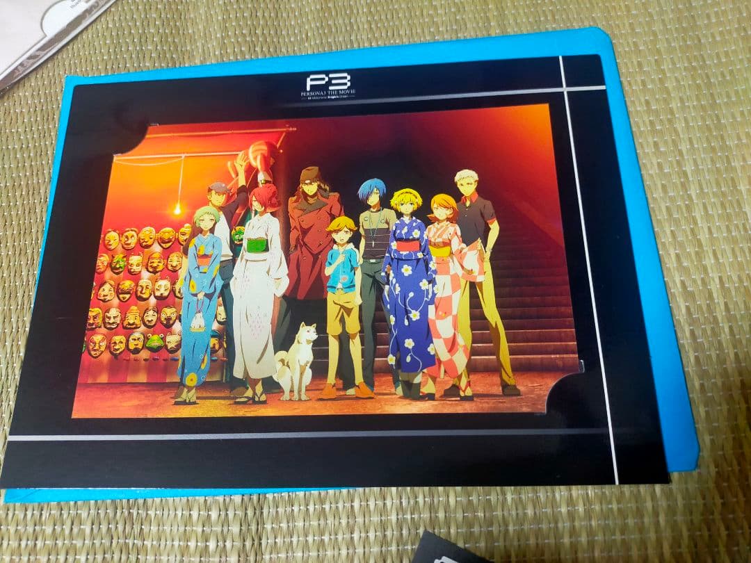 ペルソナ3 劇場版 チケットホルダー P3 全国共通前売り券版 クリアファイル