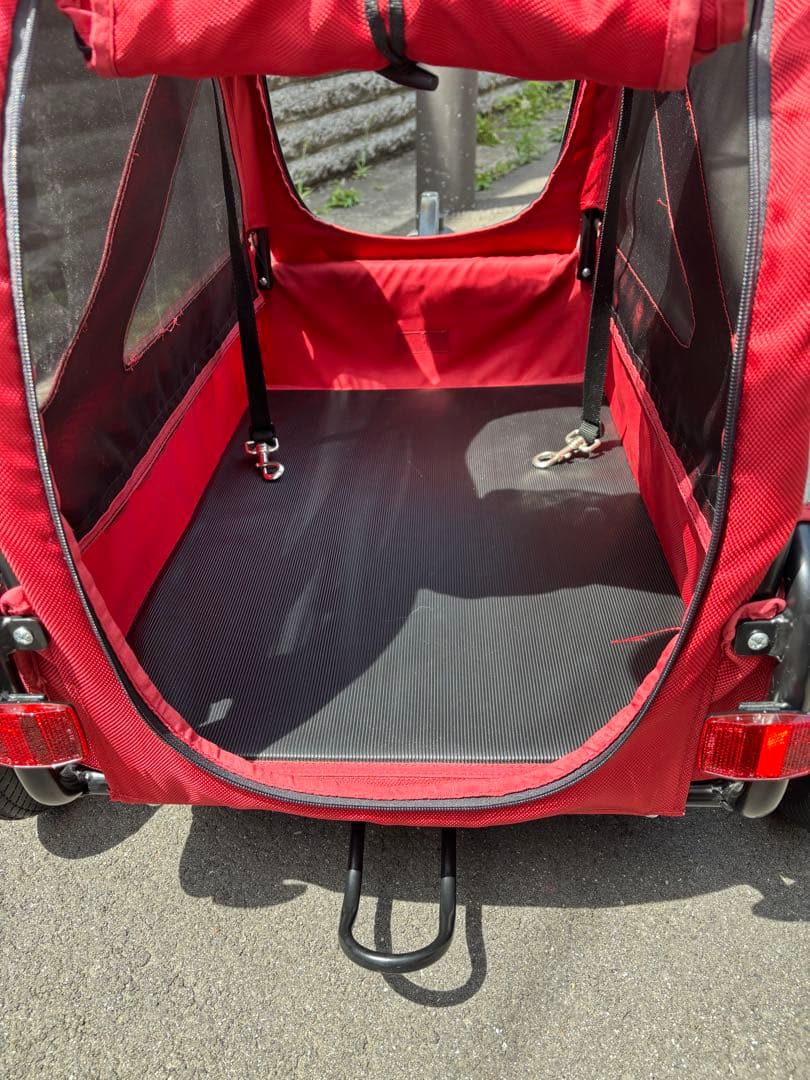 赤いペットカート　エアバギー　AirBuggy トゥインクル