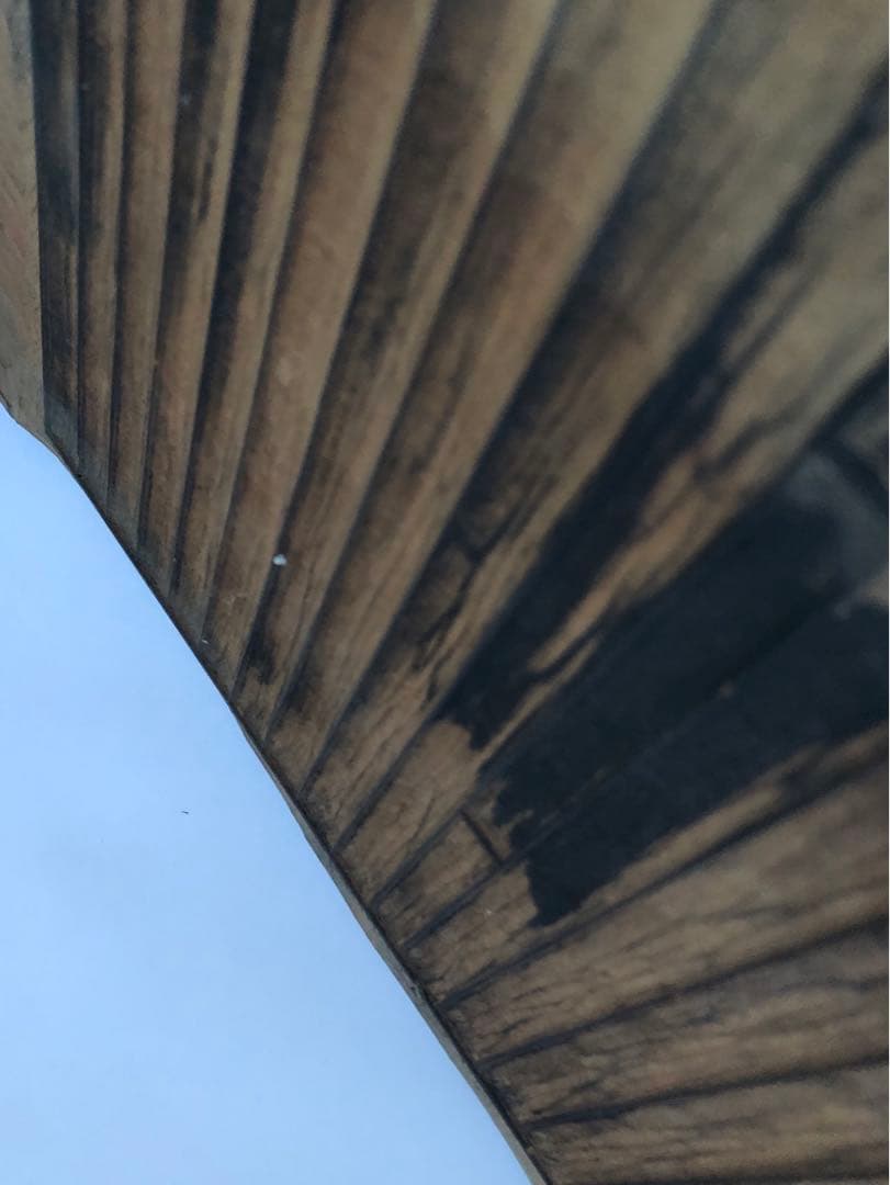 古い原稿用紙の板木