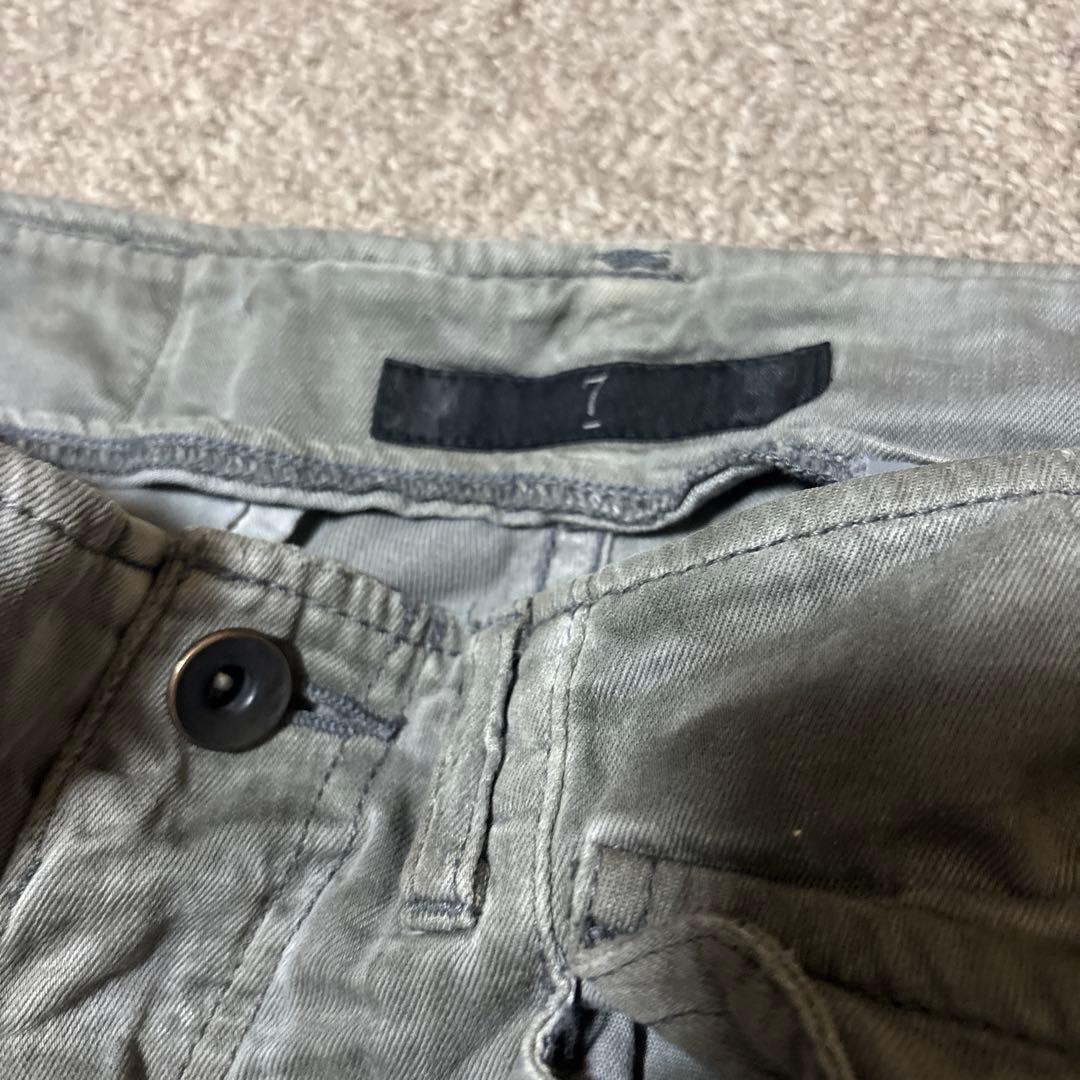 ユリウス ガスマスク カーゴ ショーツ サンプル