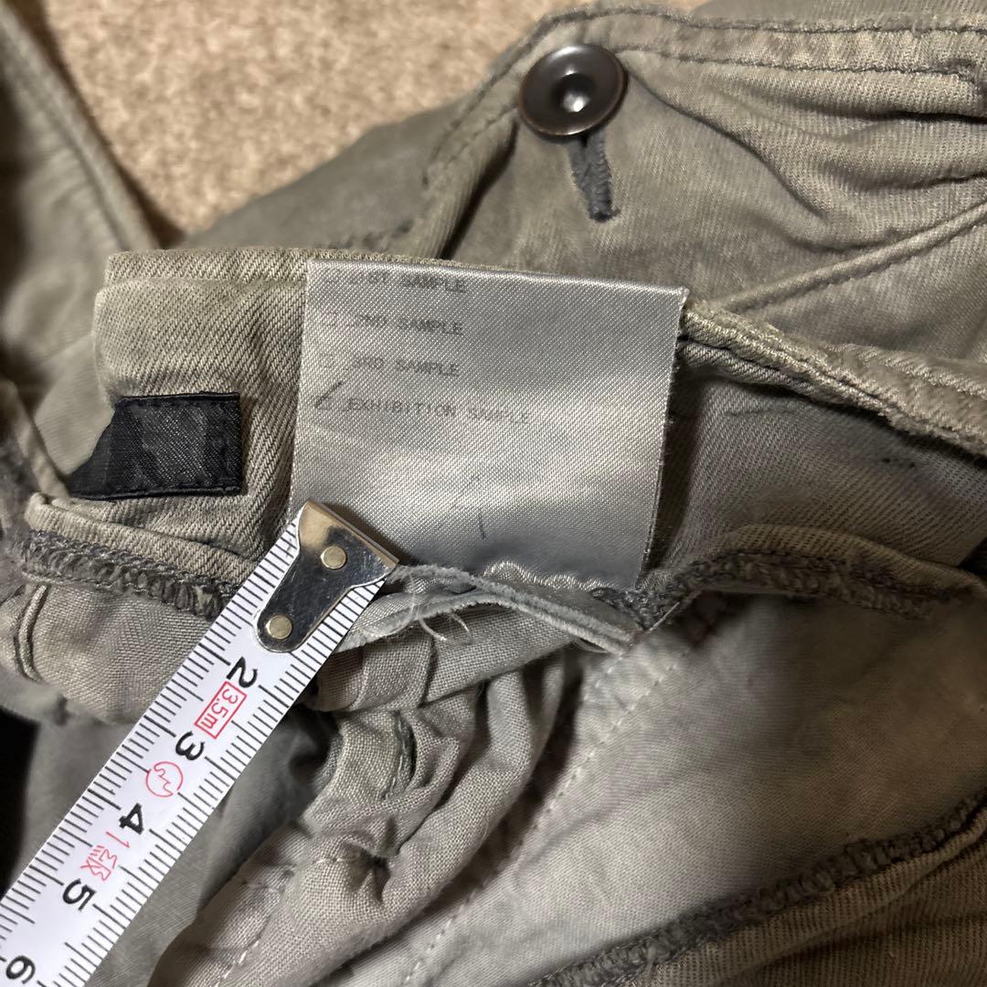 ユリウス ガスマスク カーゴ ショーツ サンプル