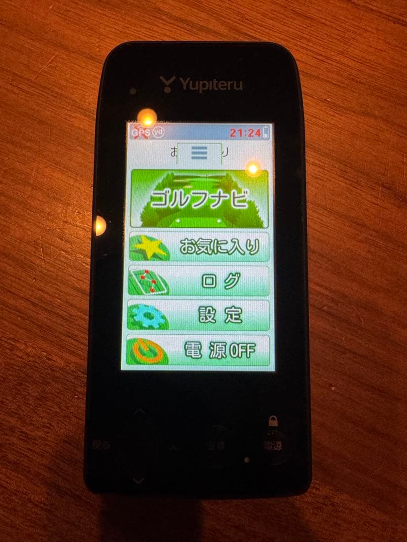 ユピテル(YUPITERU) GPS ゴルフナビ YGN7100 未使用品に近い