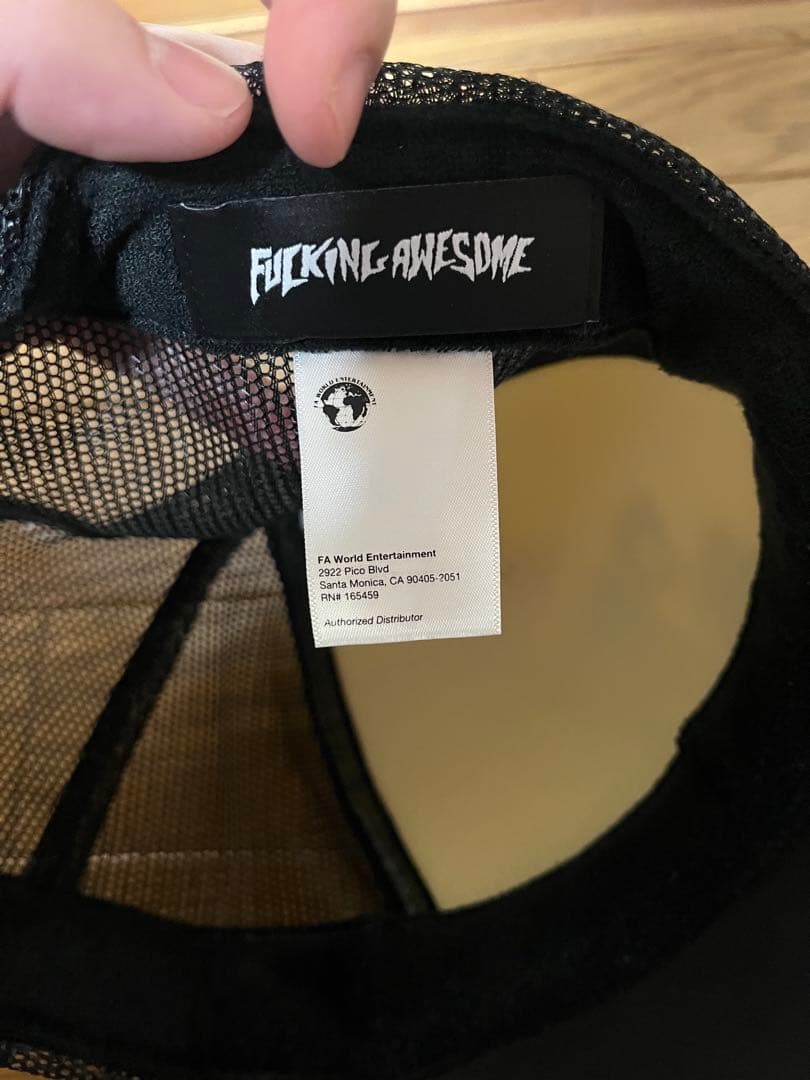 帽子 fucking awesome drug buddy trucker cap