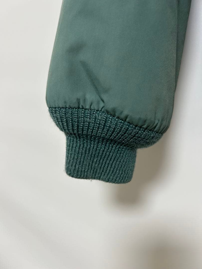 80's LLBean ウォームアップジャケット　希少カラー　裏地柄フリース