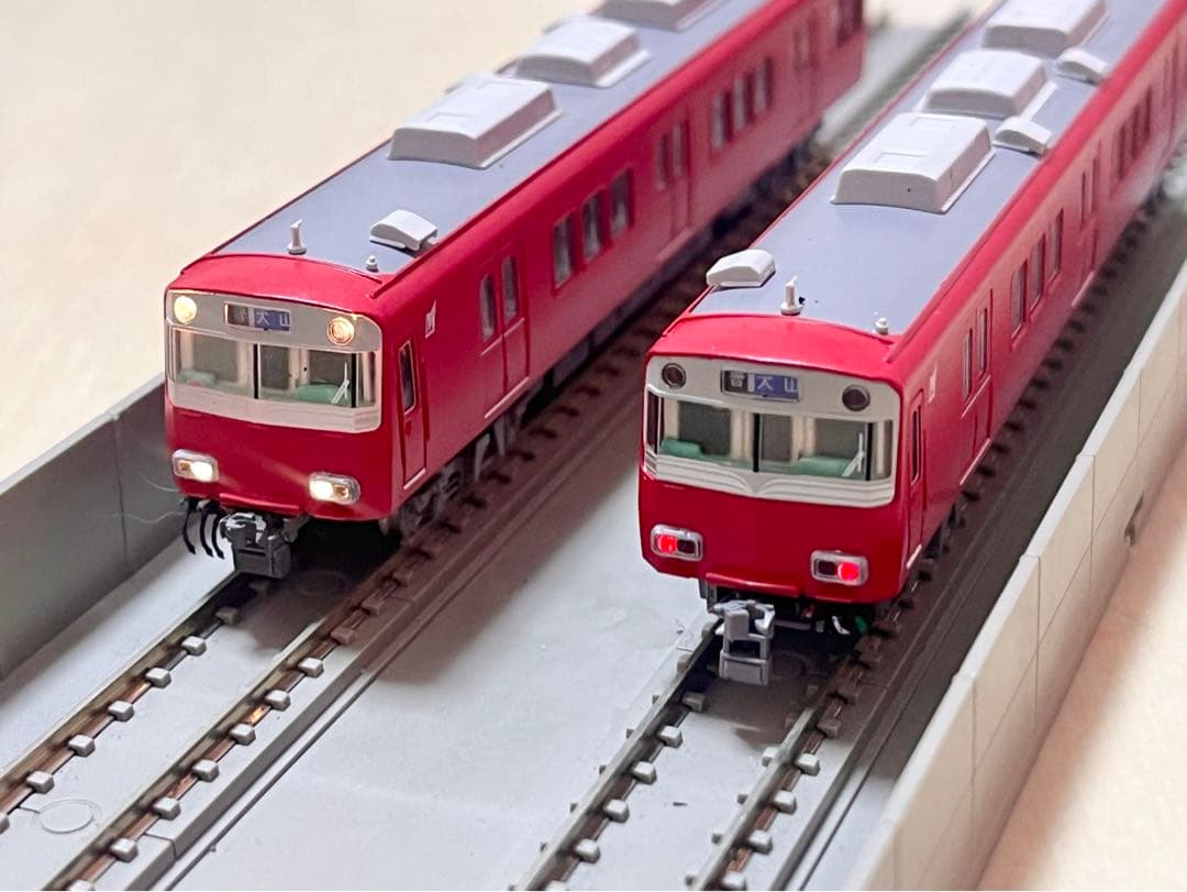 リアル化加工品　名鉄6500系標識灯2灯6504f 4両動力付き