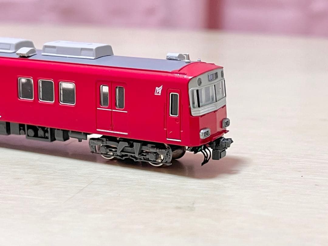 リアル化加工品　名鉄6500系標識灯2灯6504f 4両動力付き