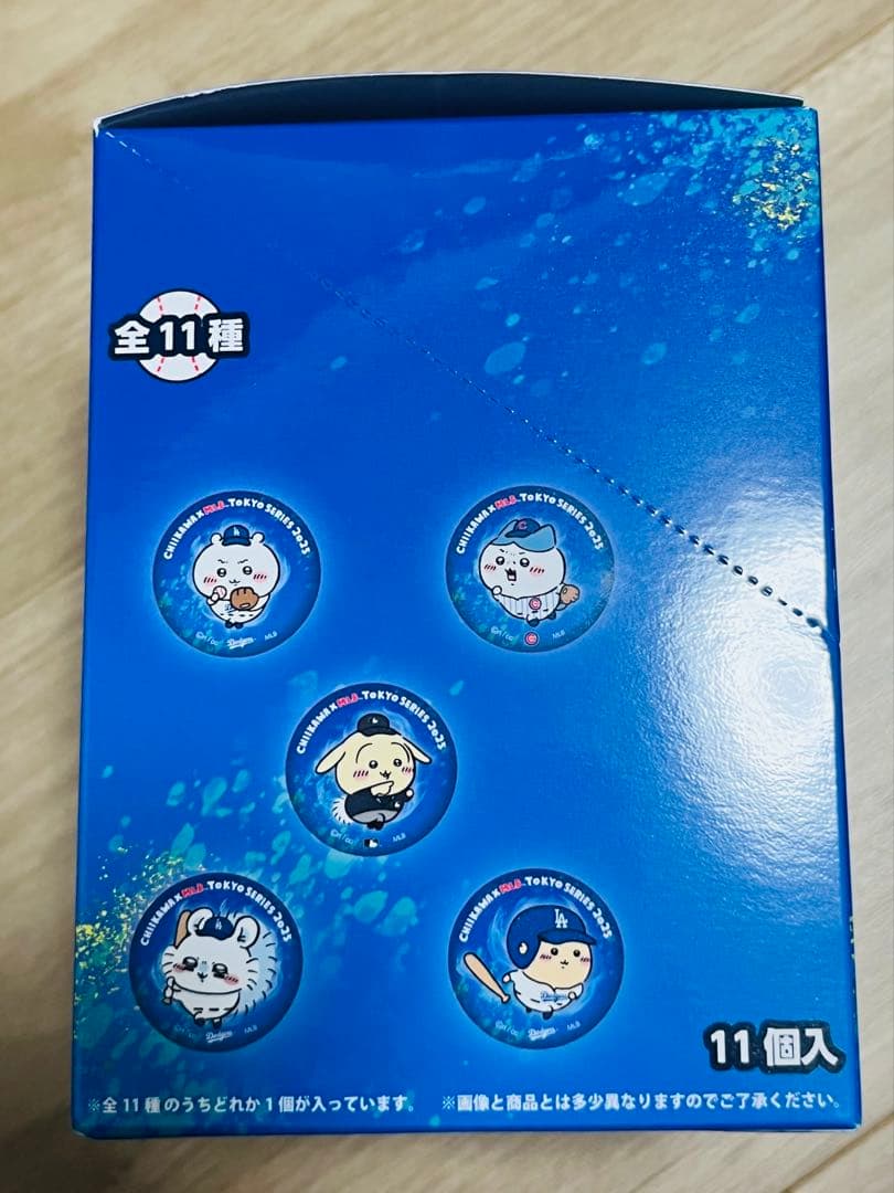 ちいかわ MLB TOKYO SERIES 2025 ホログラム缶バッジ 1箱