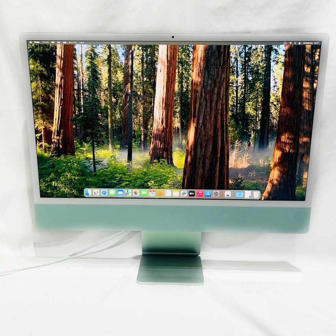iMac 24インチ M1 2021 8GB 512GB A2438 グリーン