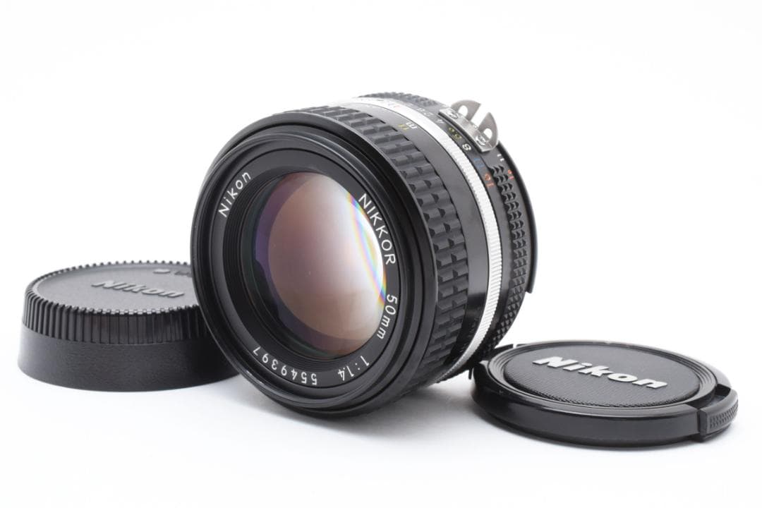★極上品★ニコン Nikon 50mm f1.4 Ai-S #1058