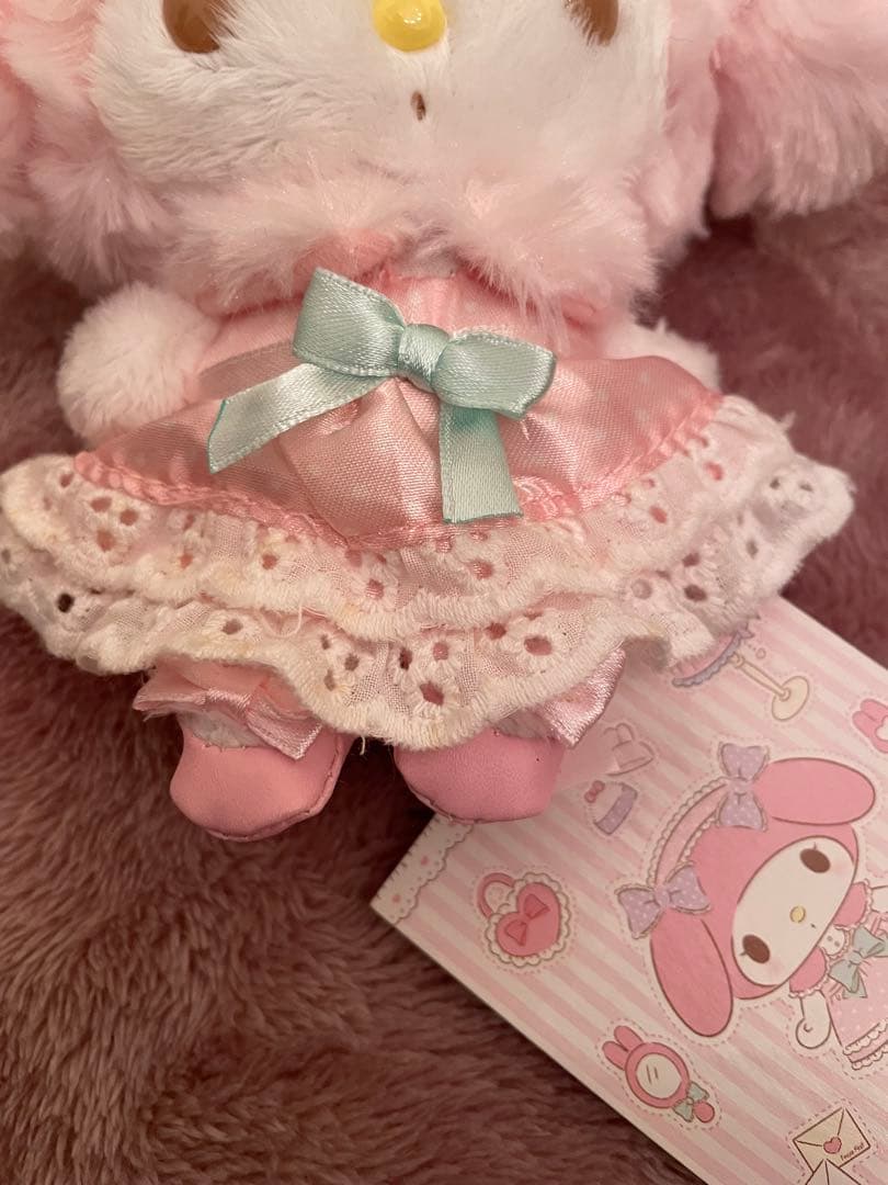 希少美品マイメロディ マイメロおめかしシリーズ マスコット ぬいぐるみ