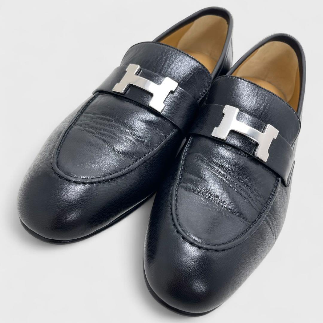 未使用級✨HERMES エルメス モカシン パリ ローファー サイズ41 1/2