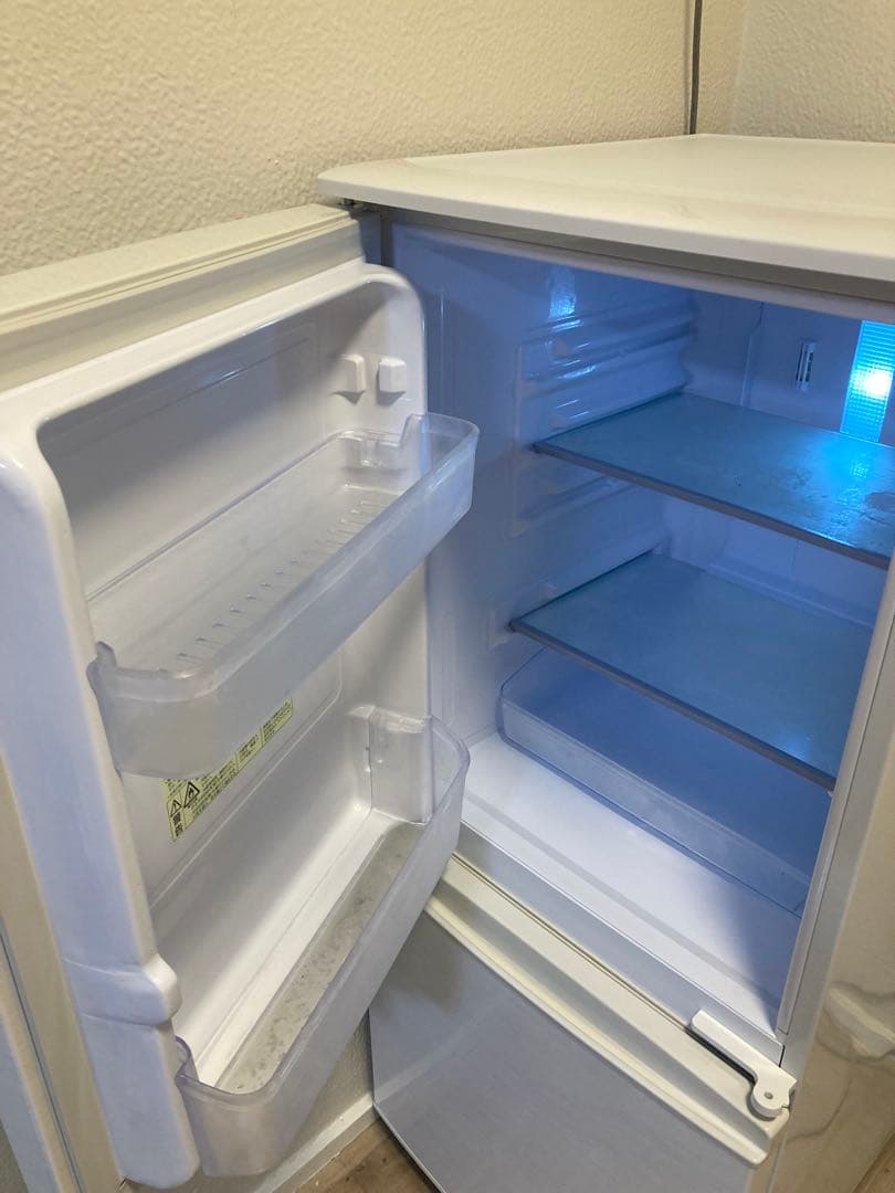 SHARP 冷蔵庫 SJ-D14D-W 137L