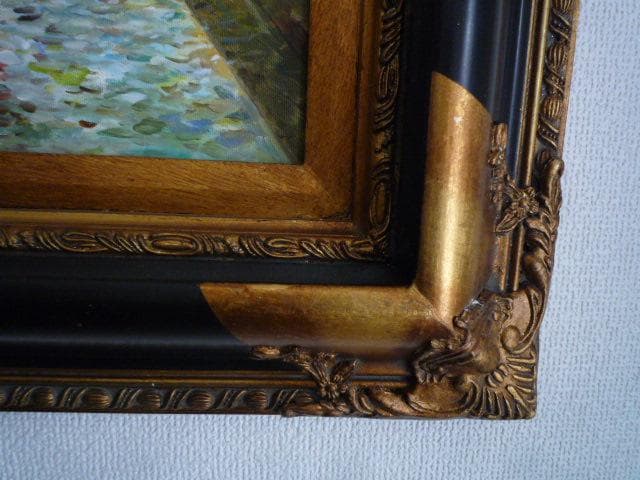 パリの風景 油彩画