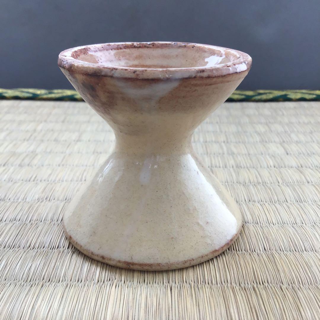 茶道具　萩焼　蓋置　萩千切蓋置　十二代　田原陶兵造　S32FO