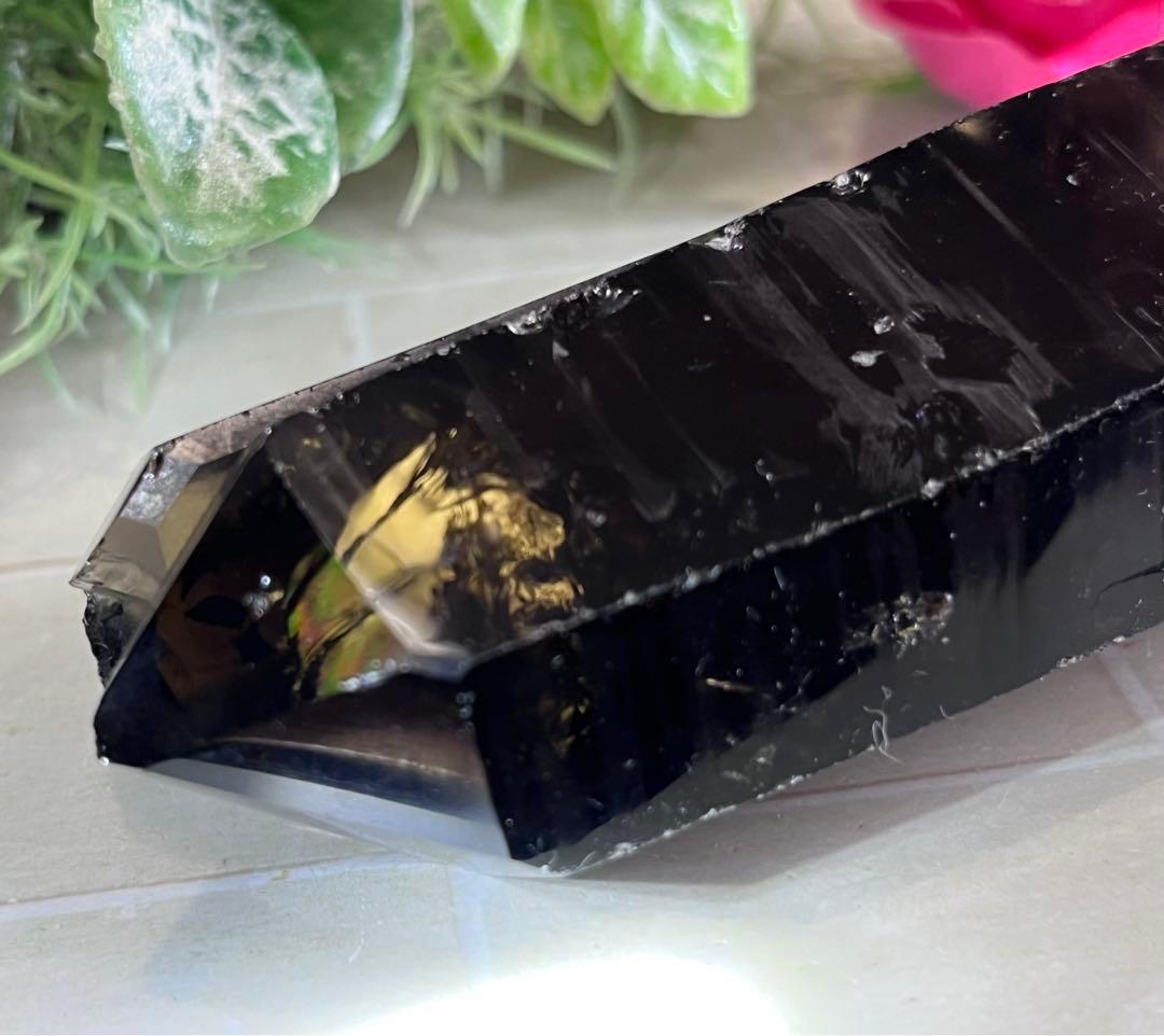 タントリックトリプレッツ✨　スモーキーレムリアンシード　クリスタル　原石　水晶