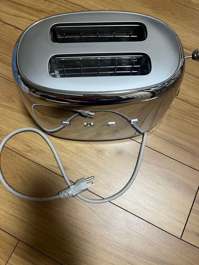 SMEG クロムトースター 元箱付き(TSF01)