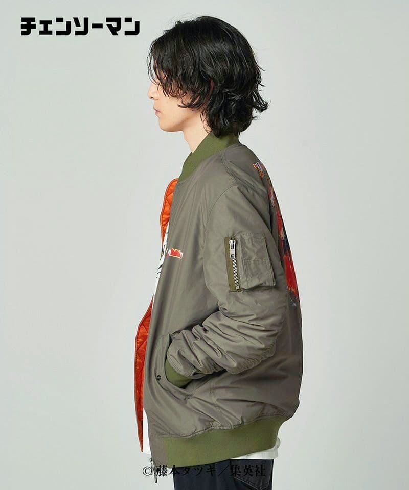 チェンソーマン glamb チェンソーデビル MA-1ジャケット 一番くじ レゼ