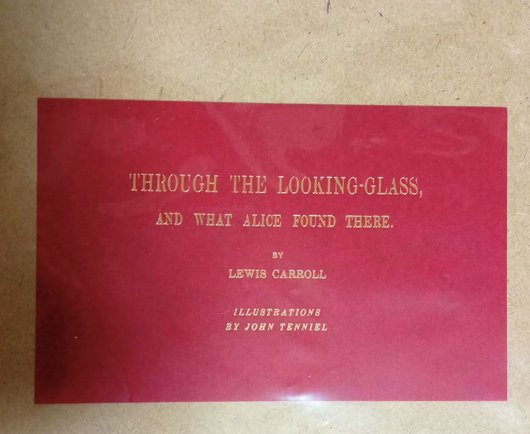 アリス展　アリス　パブミラー　ゴールドフレーム