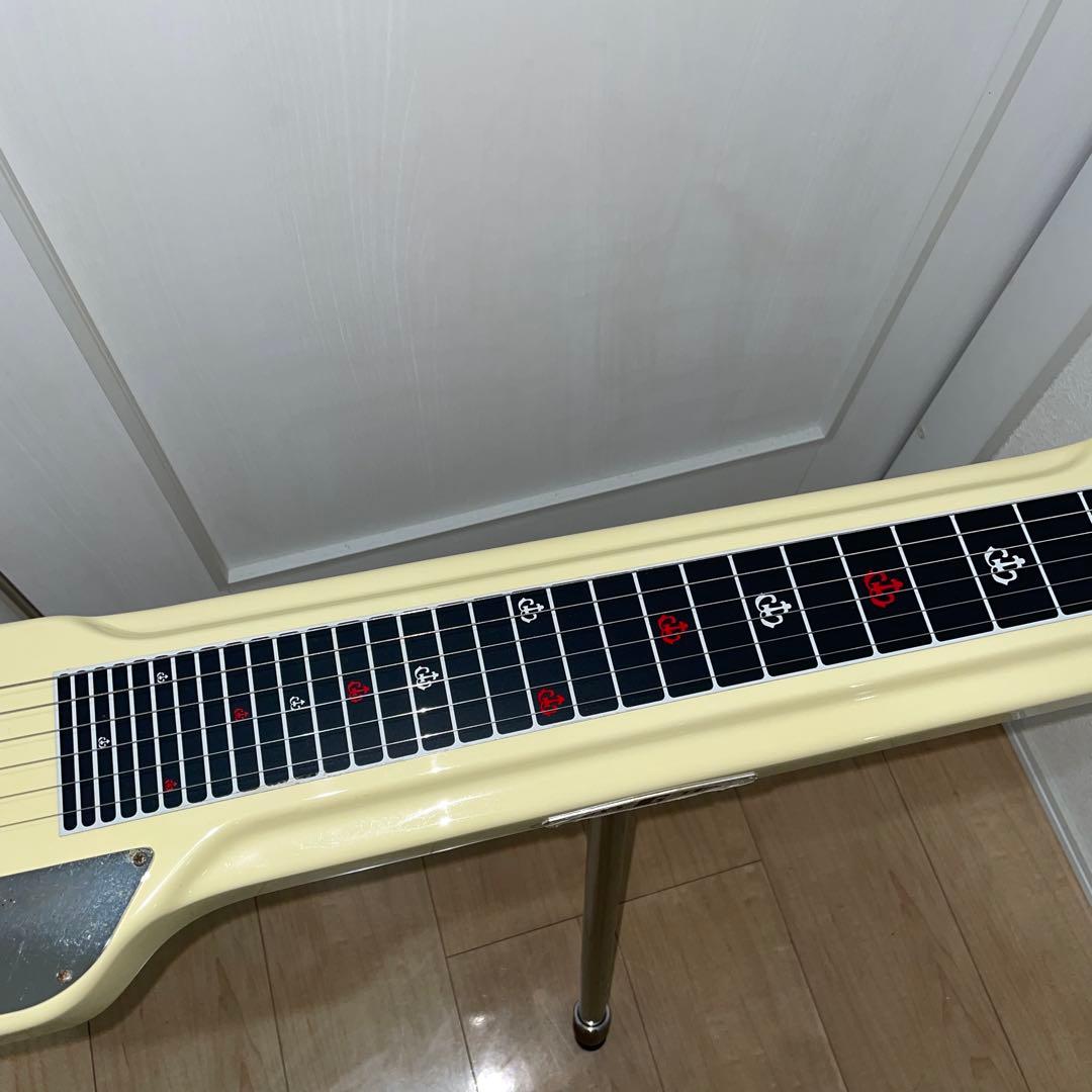 希少！Guyatoneグヤ6弦スチールギター ケース、スタンド付