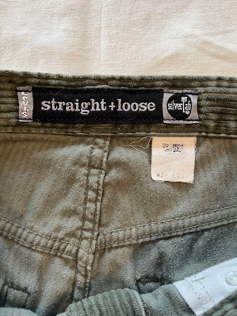 【人気不動】90s Levi's シルバータブ コーデュロイ Y2K ストリート