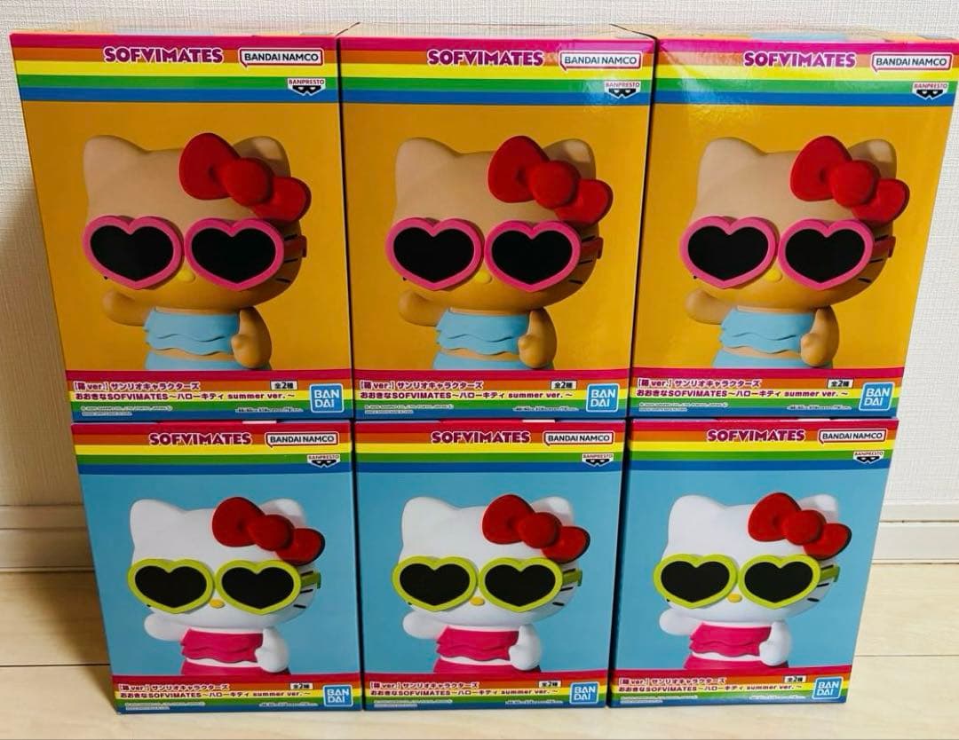 バンダイ SOFIMATES ハローキティ サマーver. 6体セット