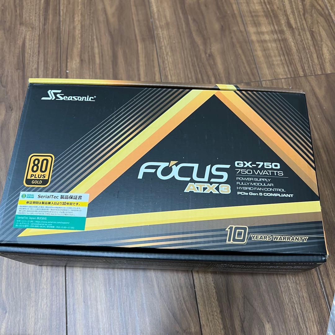 Seasonic FOCUS GX-750 750W 電源ユニット