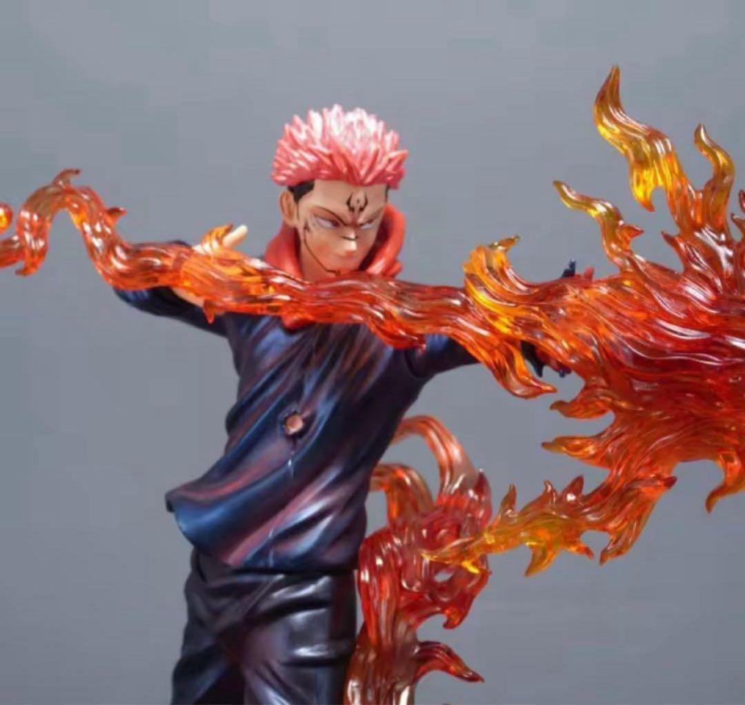 呪術廻戦　両面宿儺　虎杖　悠二　フィギュア　30cm 海外輸入品