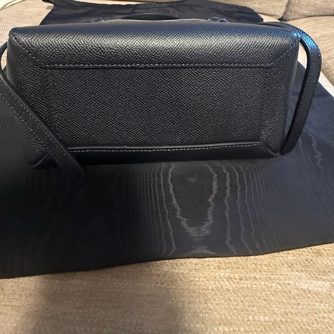 CELINE ベルトバック　ナノ　ブラック